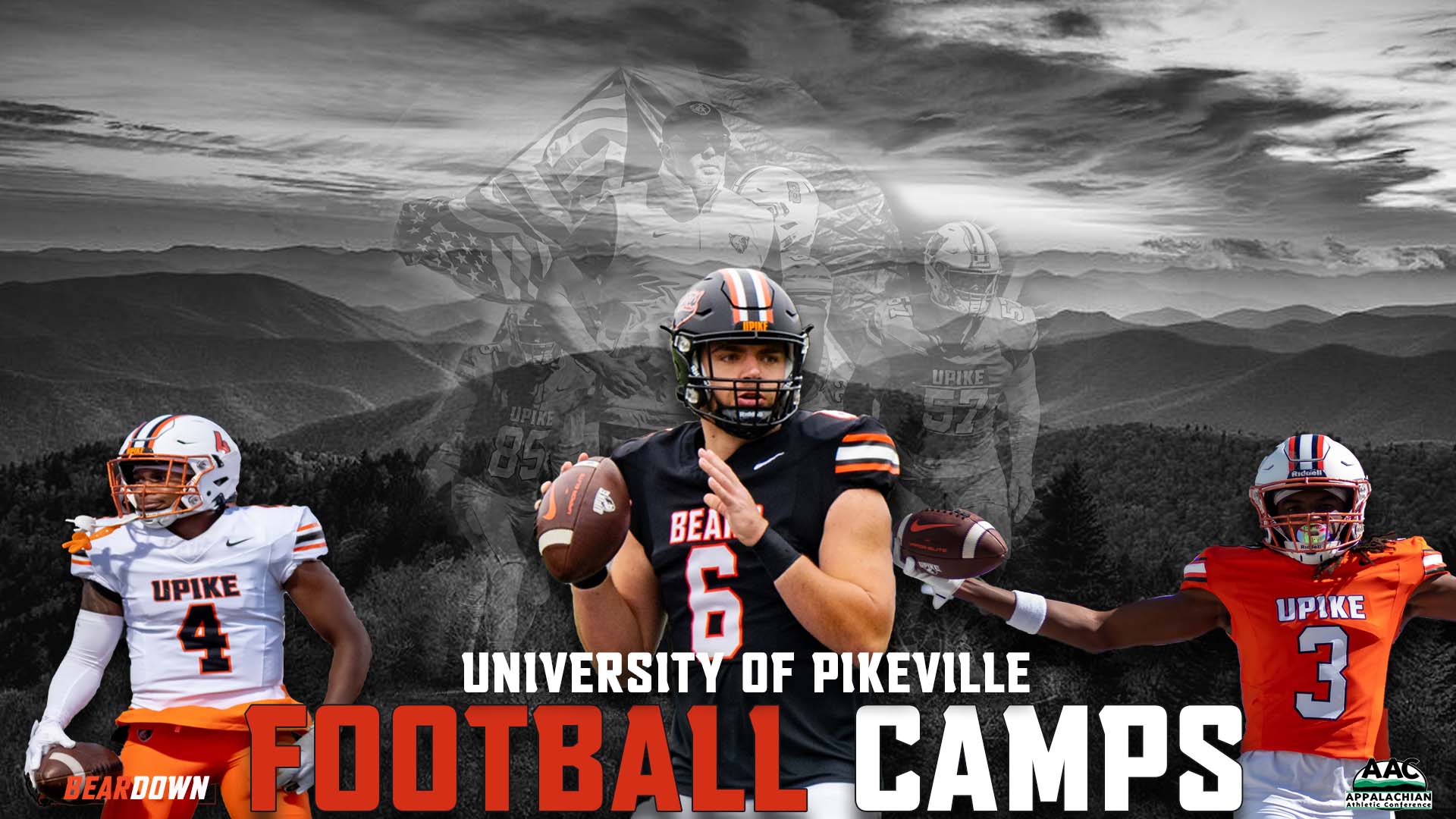 University of Pikeville Football Camps